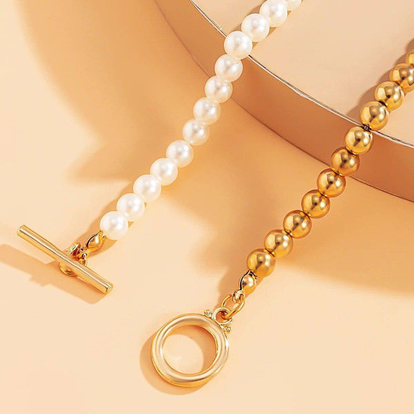 The Brook Pearl Clasp Necklace