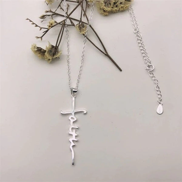 Faith Cross Necklace