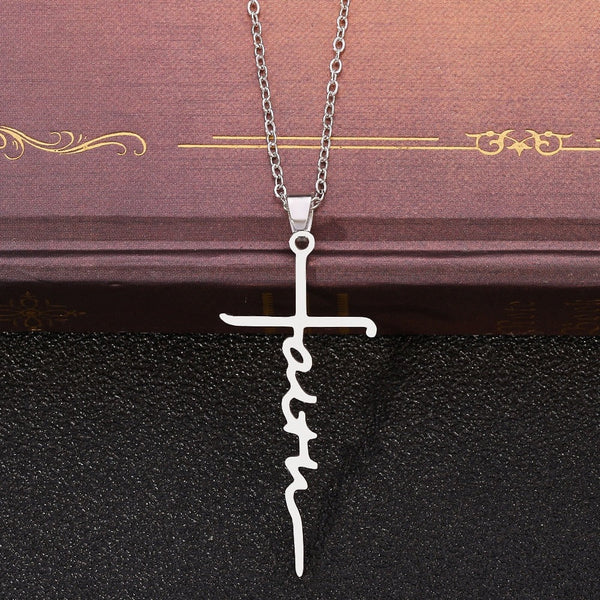 Faith Cross Necklace
