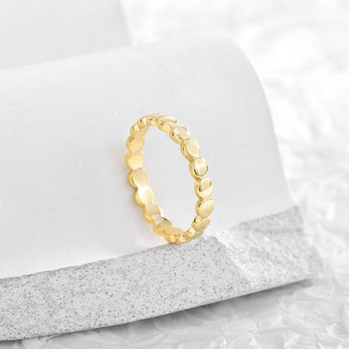 Orbit Echo Gold Ring