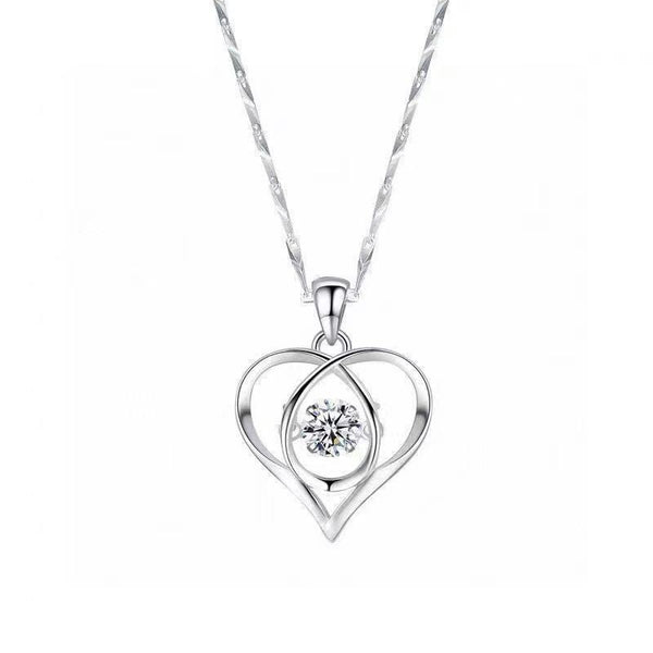 Enmity Zirconia Heart Necklace
