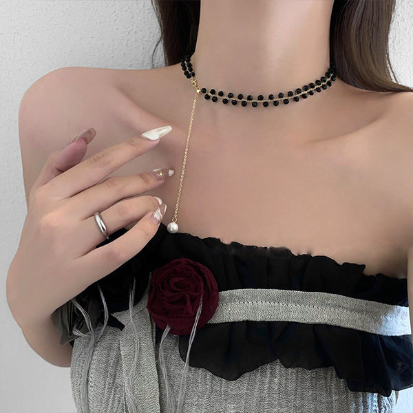 Regalia Pearl Chain Necklace