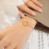Luria Golden Hoop Bracelet