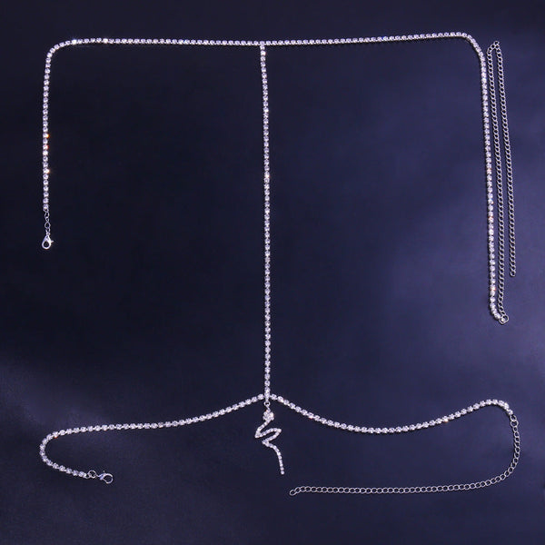 Serpent Caress Body Chain