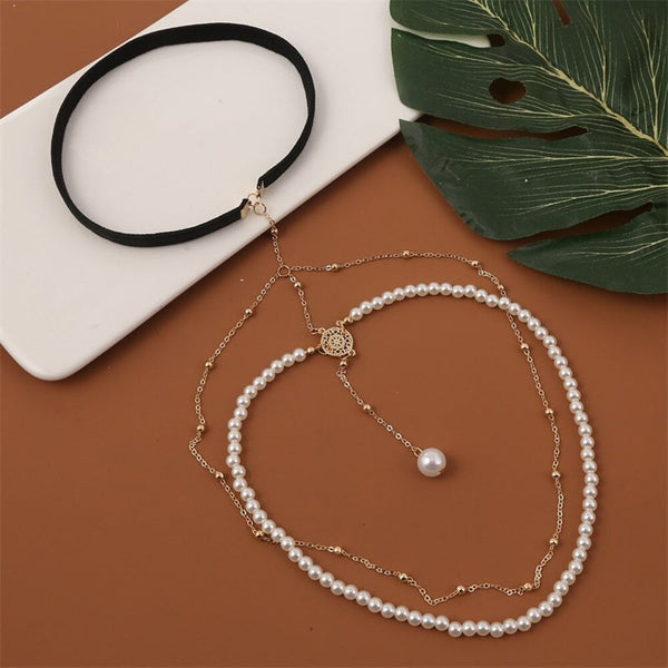 Pearl Empress Leg Chain