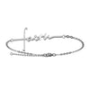 Sterling Silver Faith Bracelet