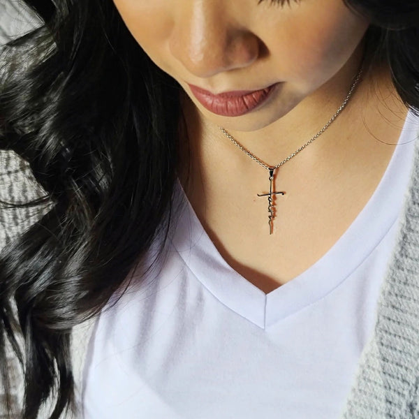 Faith Cross Necklace